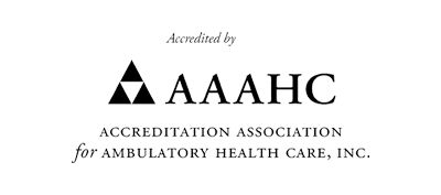 Accredited by Accreditation Association for Ambulatory Health Care, inc 